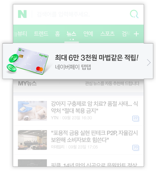 네이버 이미지 배너